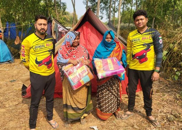 Some charity from our end