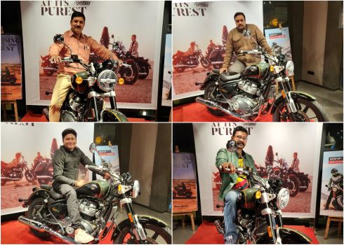 Our Riders with New Beast - Super Meteor 650