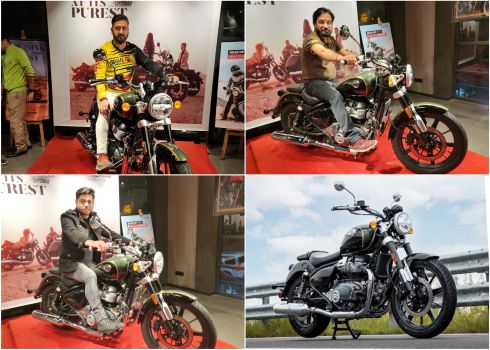 Our Riders with New Beast - Super Meteor 650